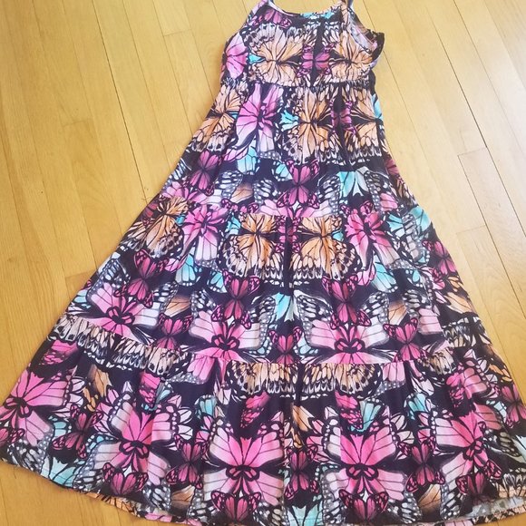 Route 66 Butterfly Gown - Girls Size L 10-12 - Picture 7 of 9